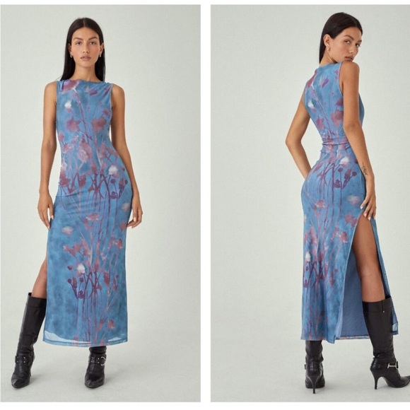 Motel Rocks Floral Dress - Picture 2 of 7